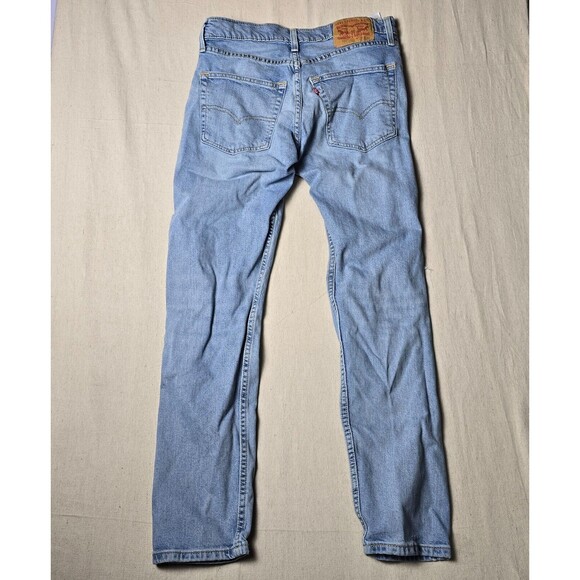 Levis 512 Men's Jeans Blue Size 30x32 Slim Fit Tapered Leg‎ Stretch Denim - Picture 2 of 16